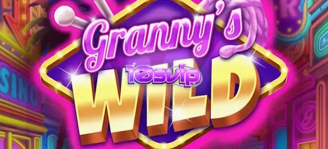 Tampilan visual karakter nenek yang ceria dalam permainan slot Granny's Wild